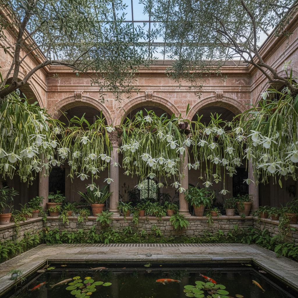 Dame der Nacht Orchidee (Brassavola nodosa)