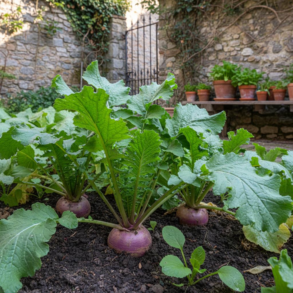 Weißer Rettich (Brassica rapa subsp. rapa)