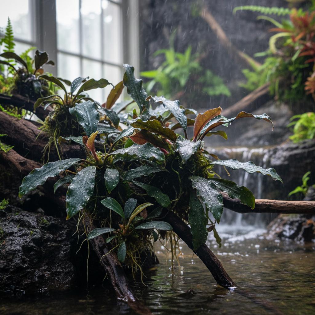 Bucephalandra (Bucephalandra motleyana)