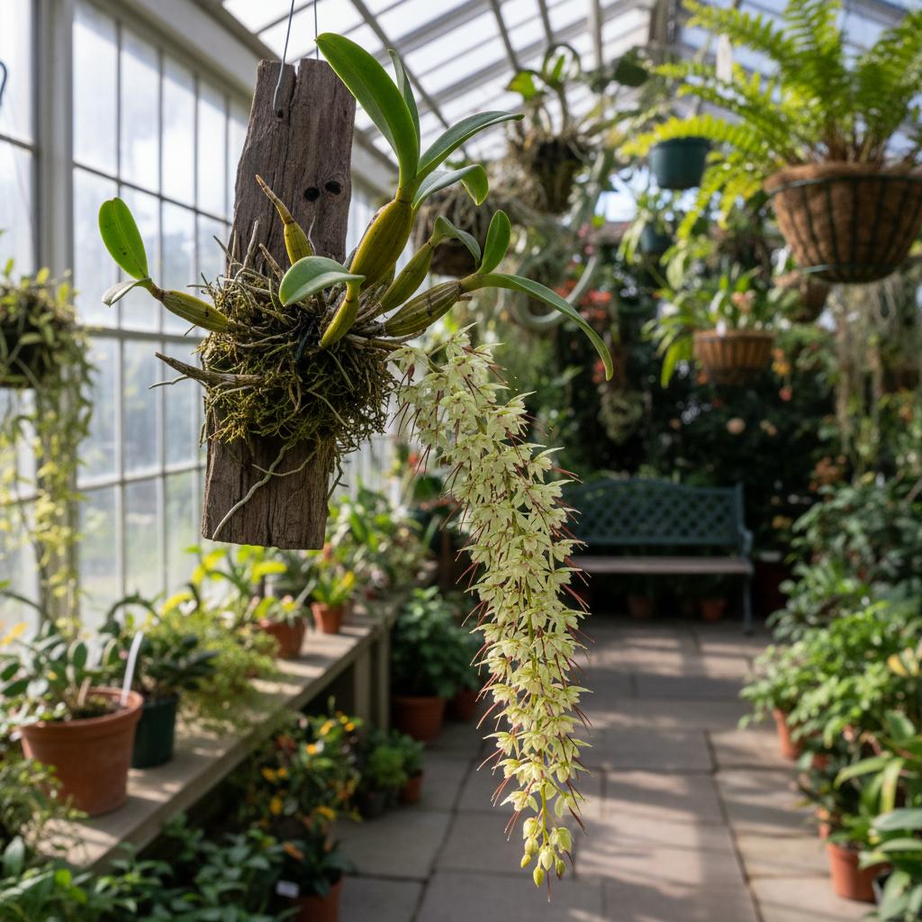 Bulbophyllo nutante (Bulbophyllum nutans)