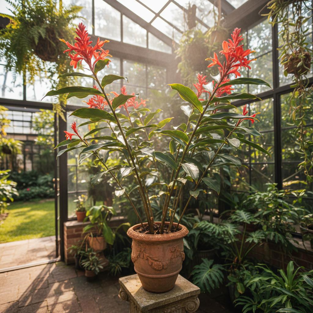 Malaysische Goldblüte (Burbidgea pauciflora)