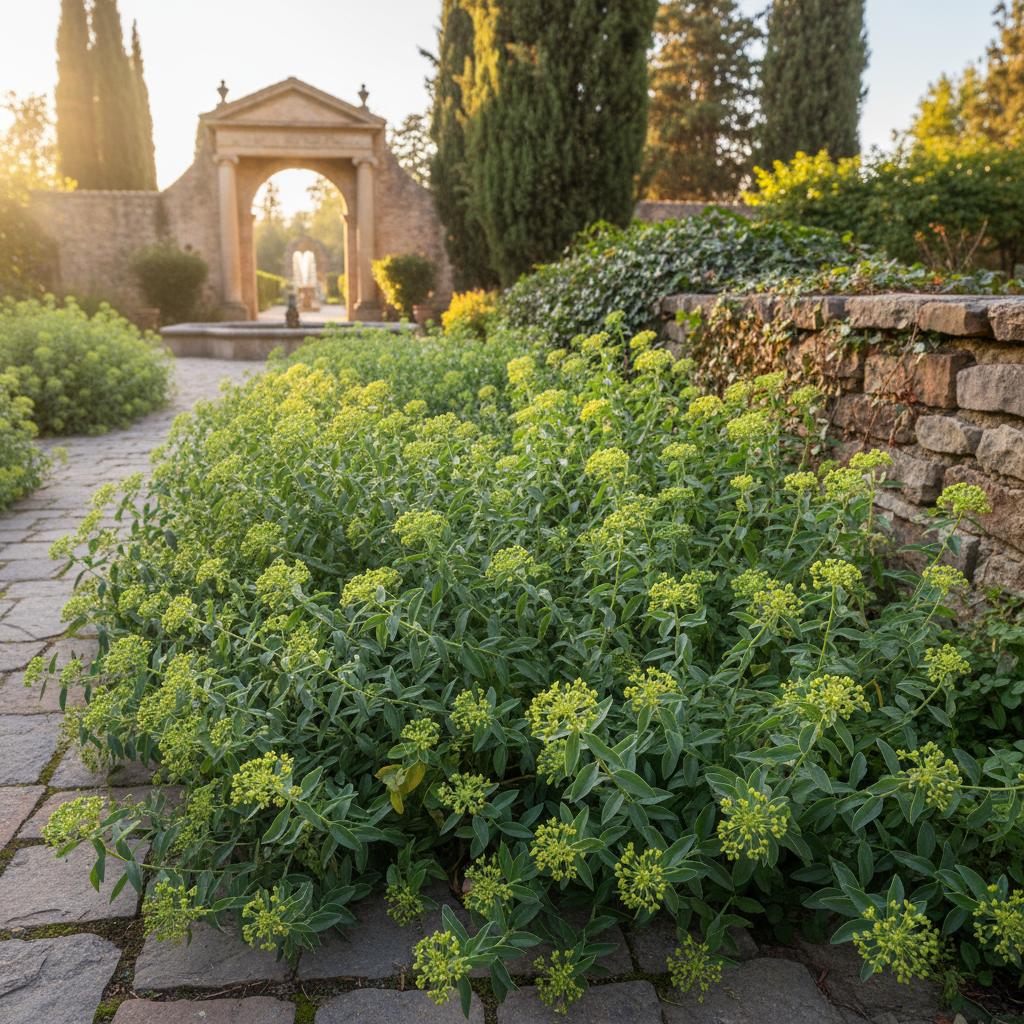 Sichelblättriger Hasenohr (Bupleurum falcatum)