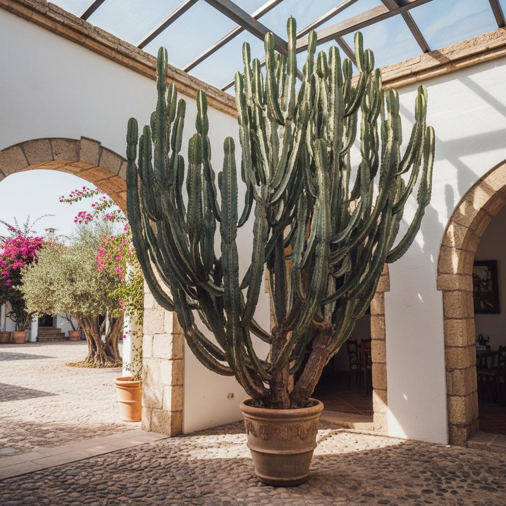 Dreieckige Wolfsmilch (Euphorbia trigona)
