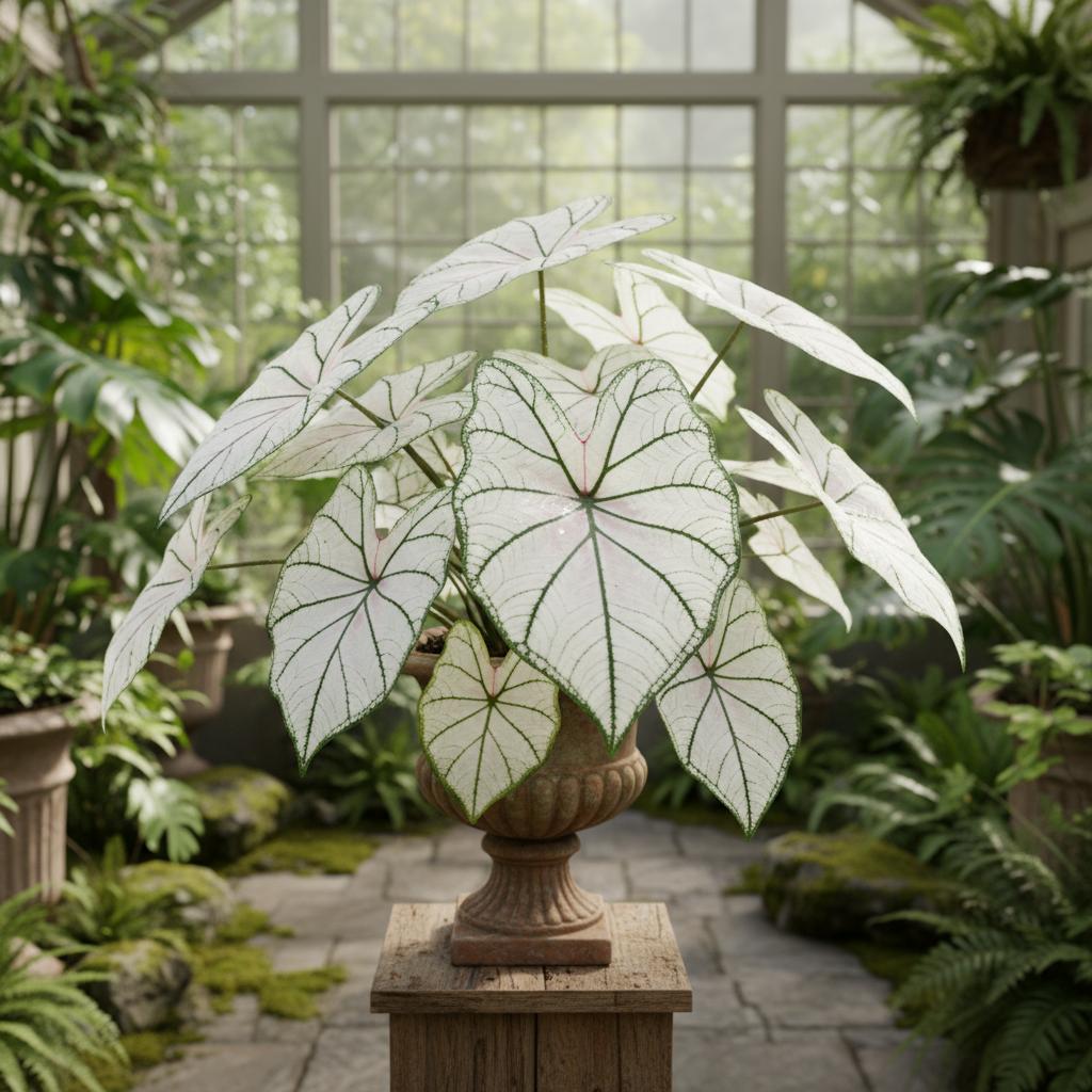 Kaladium 'White Wonder' (Caladium 'White Wonder')