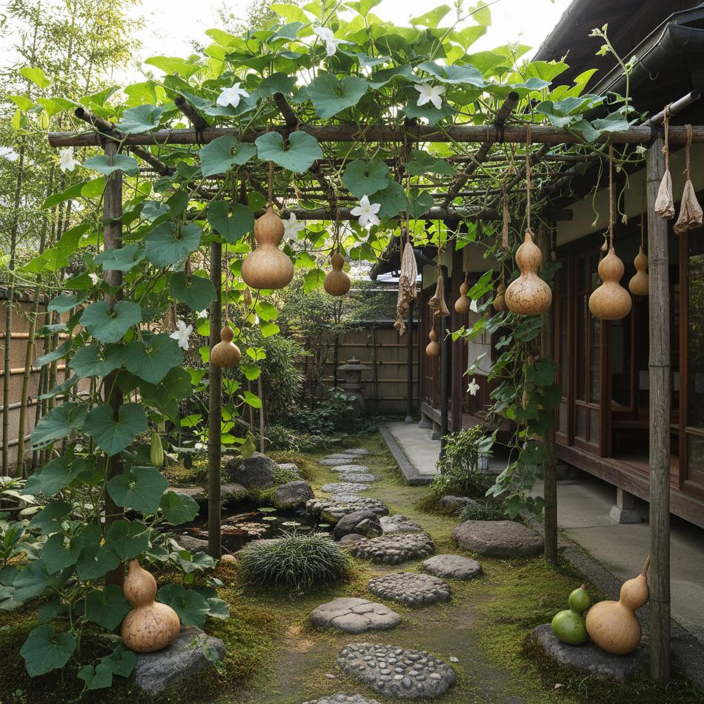 Flaschekürbis (Lagenaria siceraria)