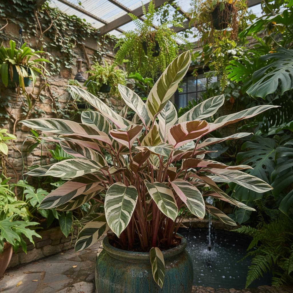 Dreifarben-Kalathe (Calathea 'Triostar')