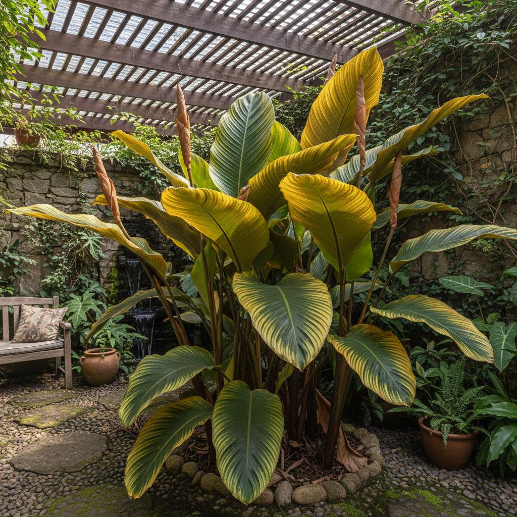 Gelbe Calathea (Calathea lutea)