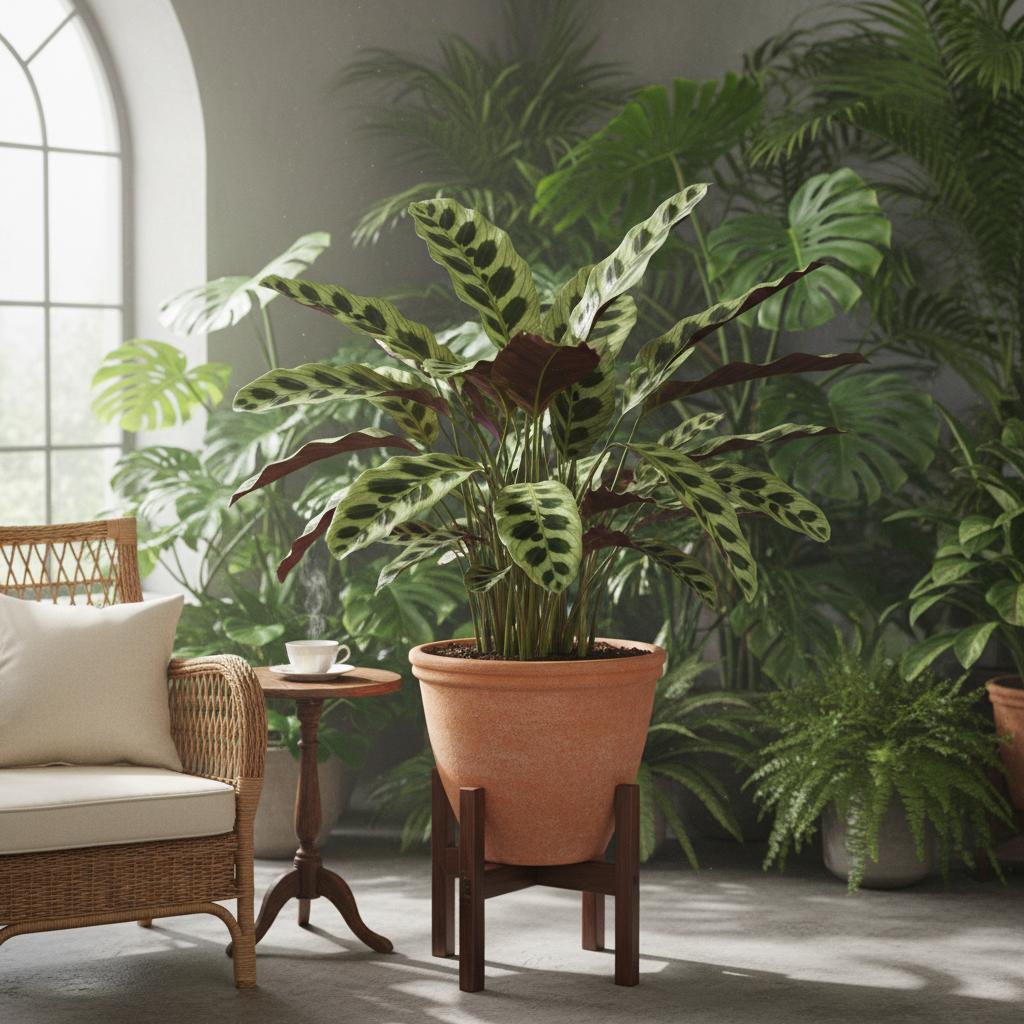 Calathea insignis (Goeppertia a foglie lunghe) (Goeppertia insignis)