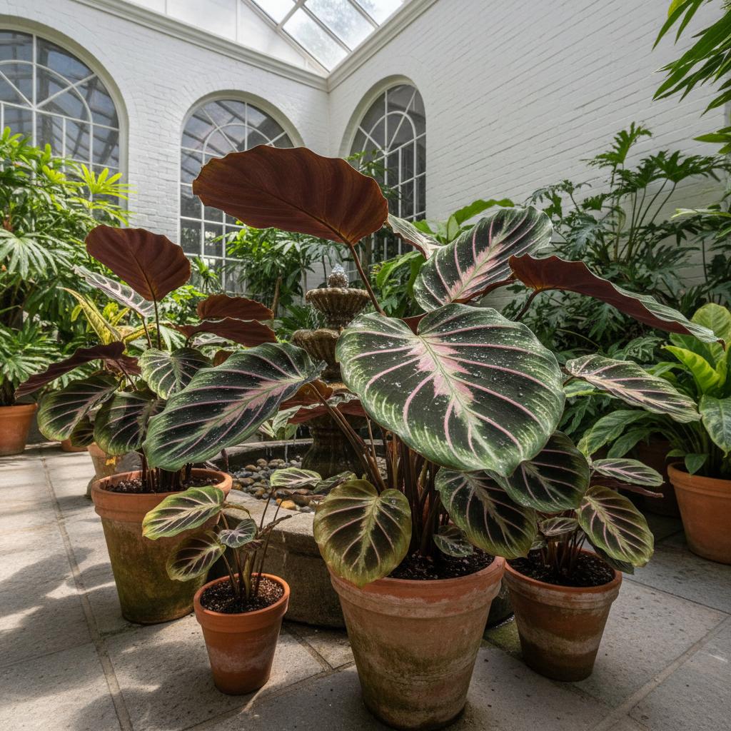 Rosa-Buntmarante 'Dottie' (Calathea roseopicta 'Dottie')