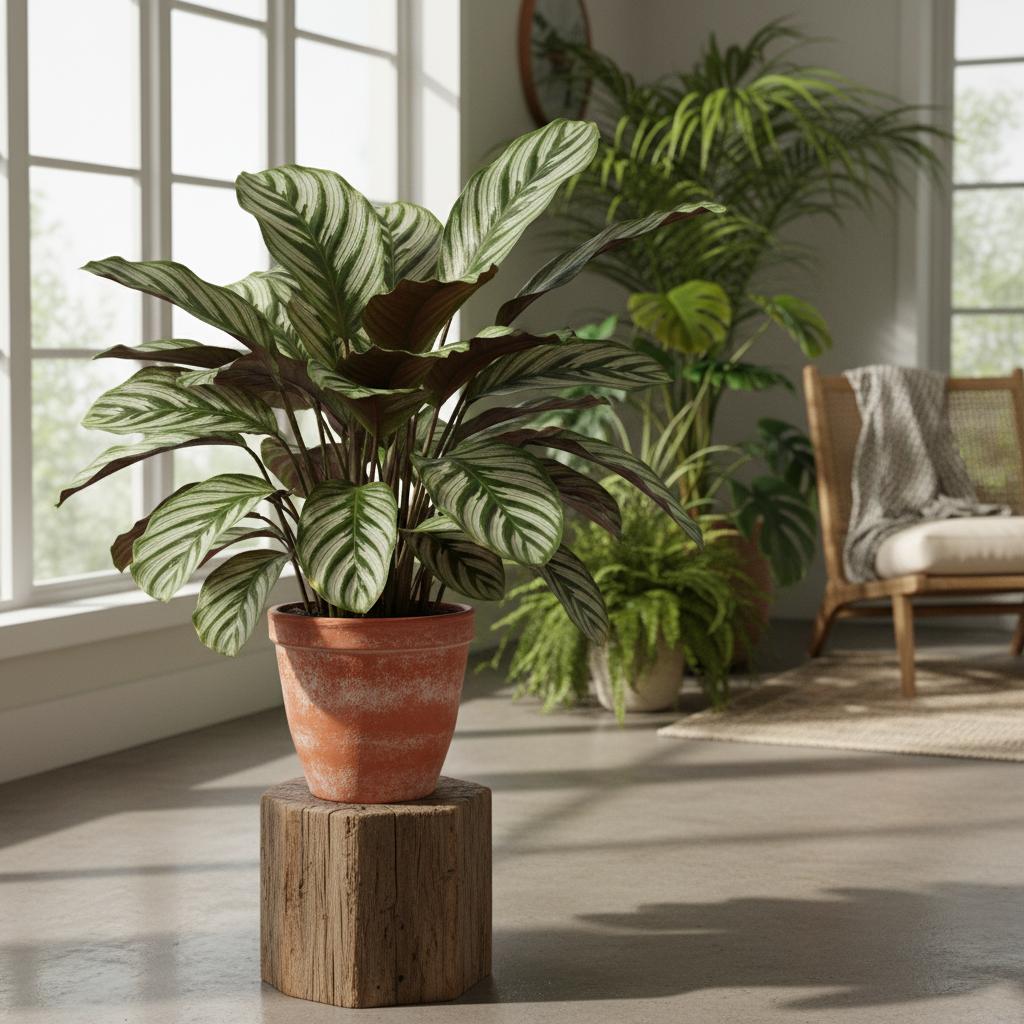 Gestreifte Kalathee (Calathea elliptica 'Vittata')