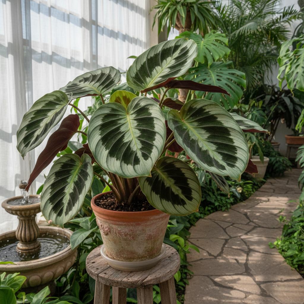 Medaillon-Kalathea (Calathea veitchiana 'Medallion')