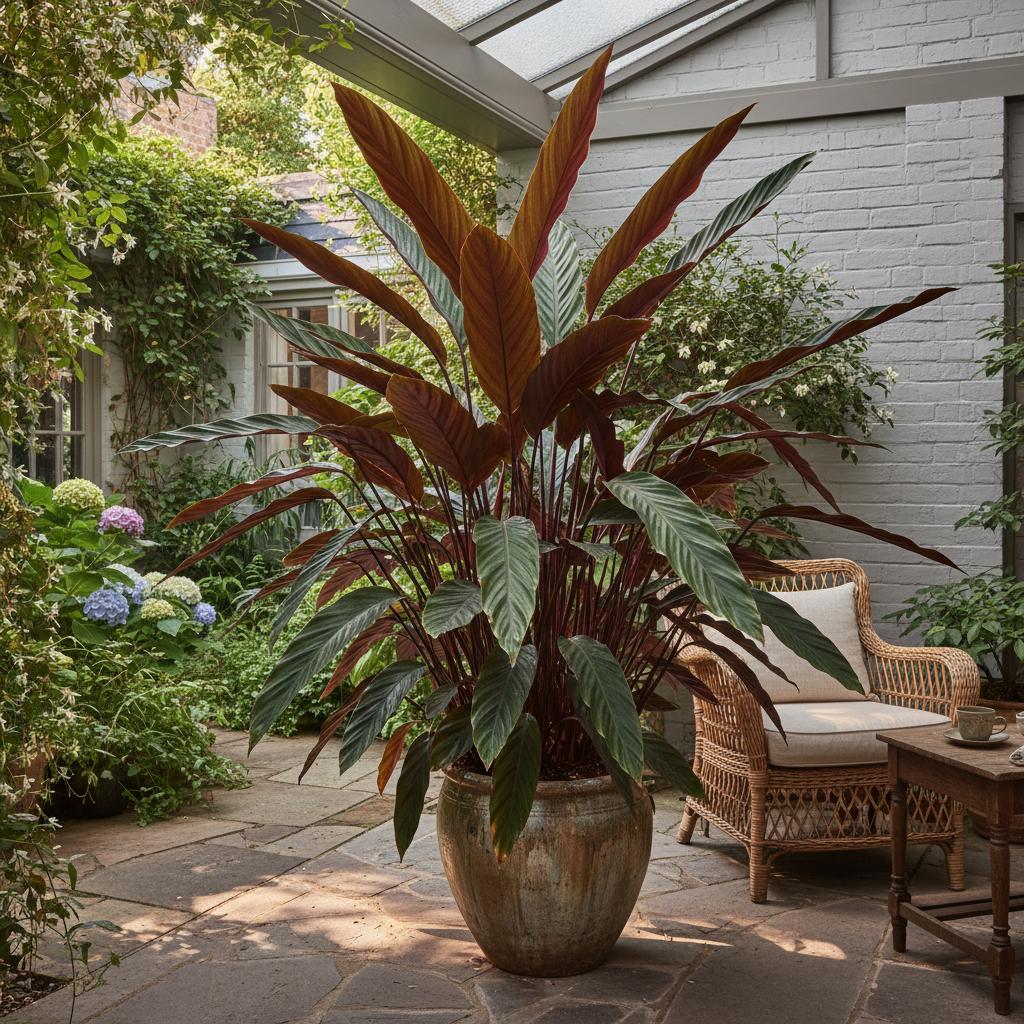 Rauhhaarige Calathea (Calathea rufibarba)