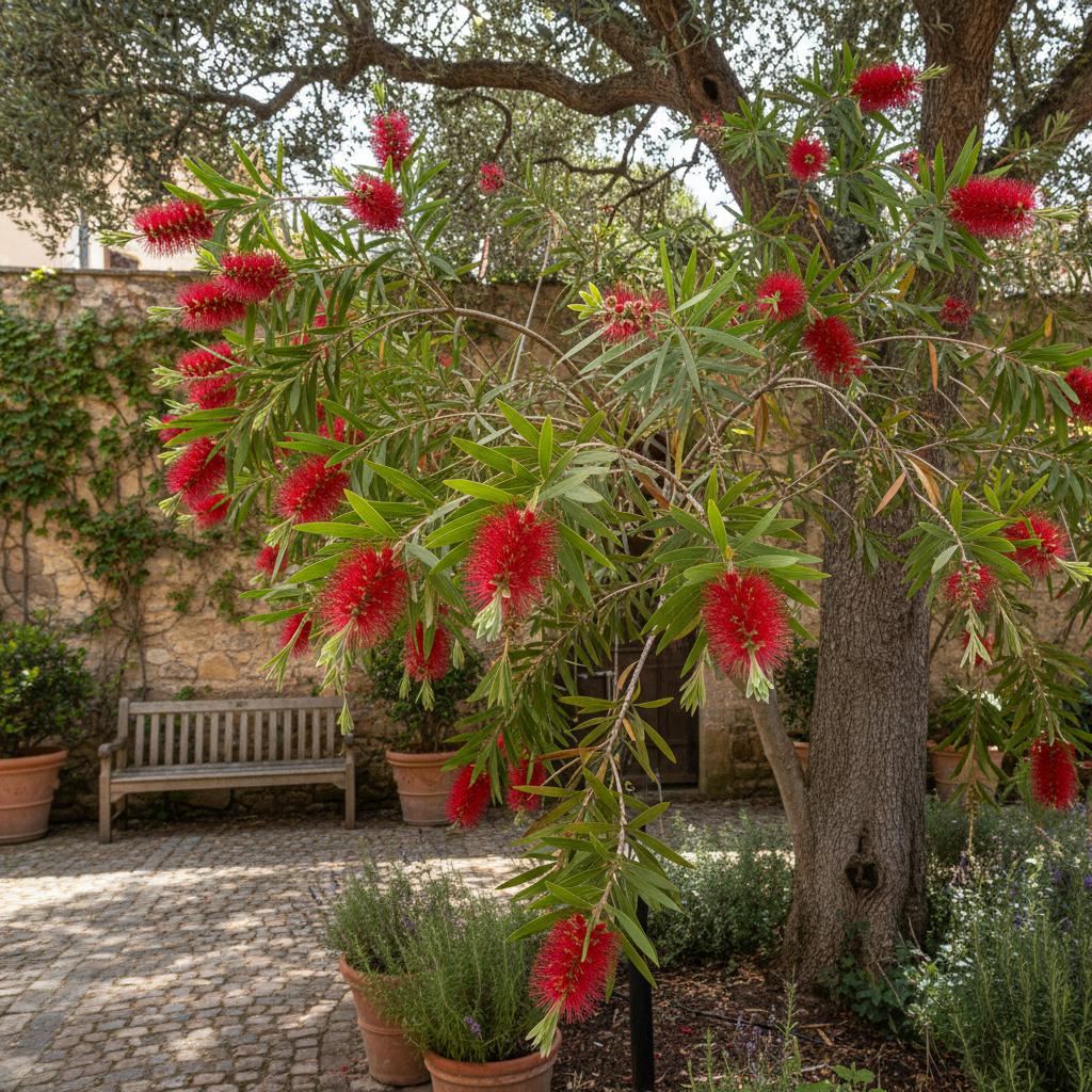 Rote Zylinderblume (Callistemon citrinus)