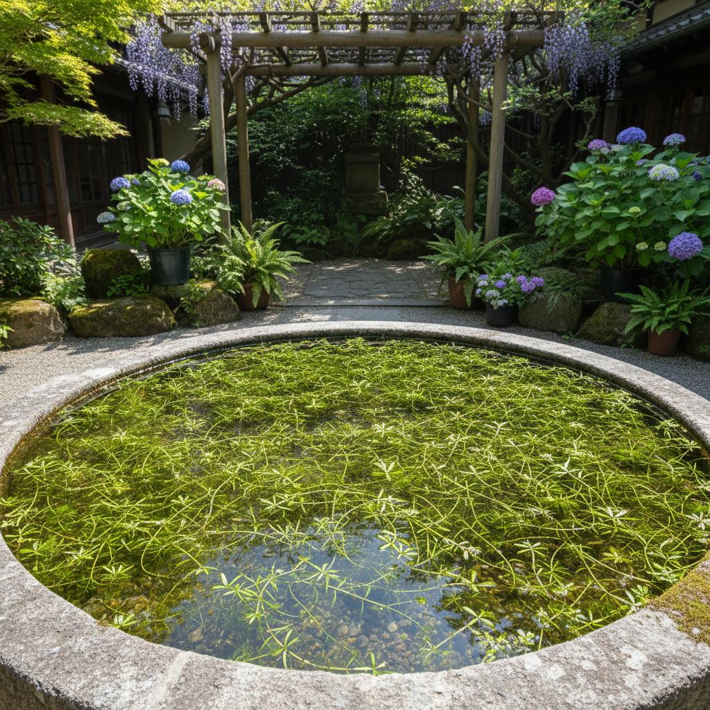 Callitriche uncinate (Pianta stella acquatica uncinate) (Callitriche hamulata)