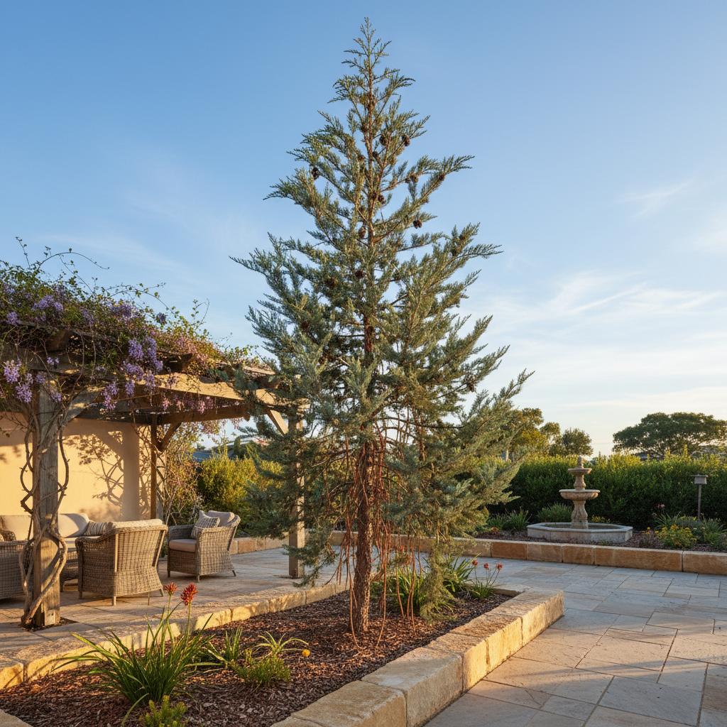 Weißer Zypressenkiefer (Callitris columellaris)