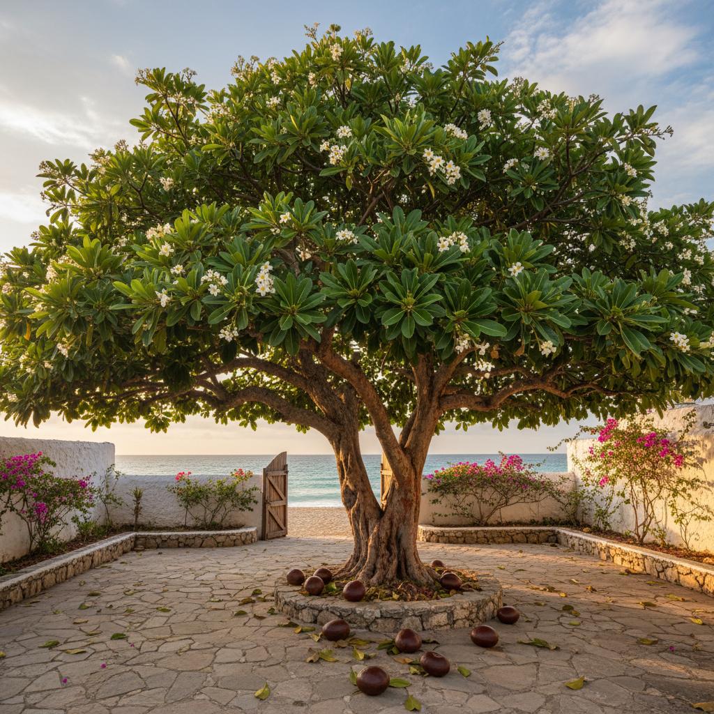 Indischer Mastbaum (Calophyllum inophyllum)