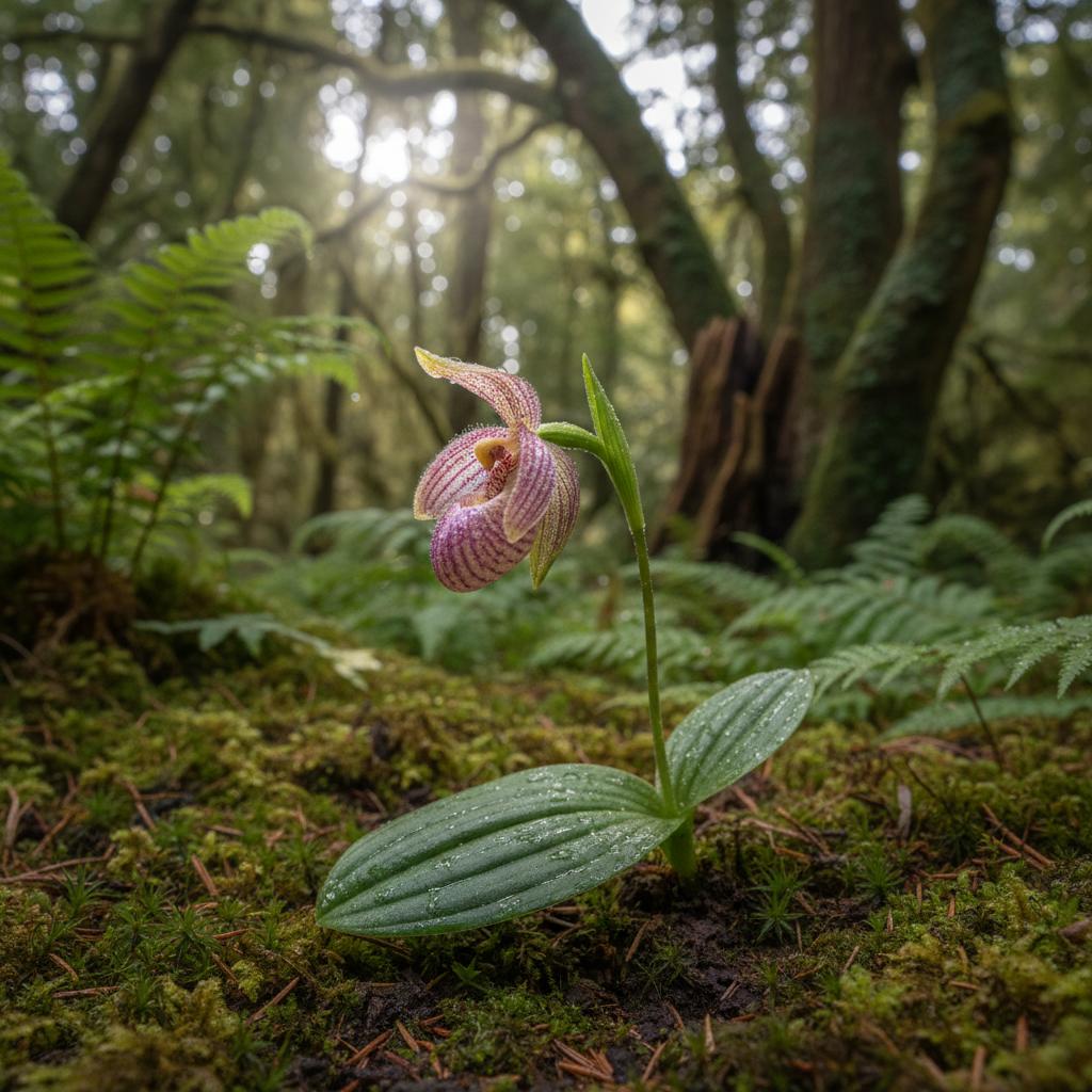 Calipso (Fiore della Foresta) (Calypso bulbosa)