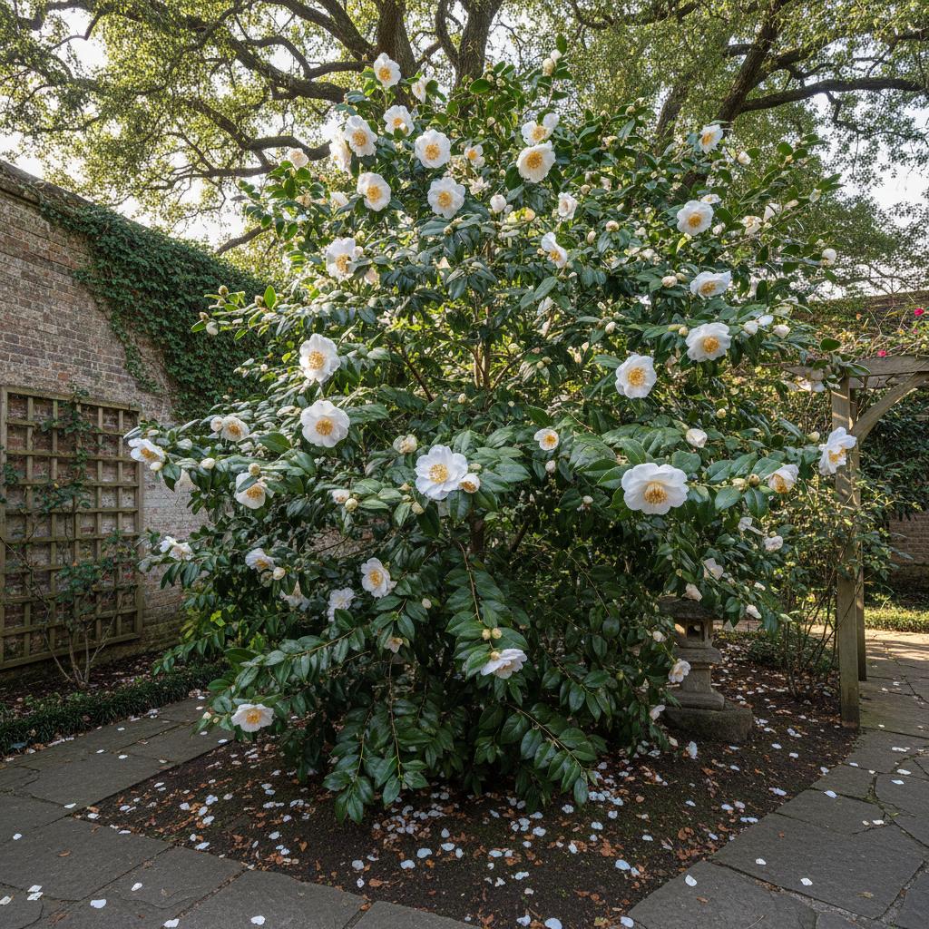 Petelots Kamelie (Camellia petelotii)