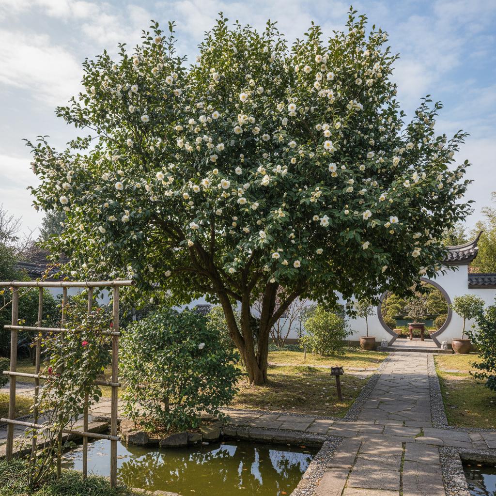 Teestrauch (Camellia oleifera)