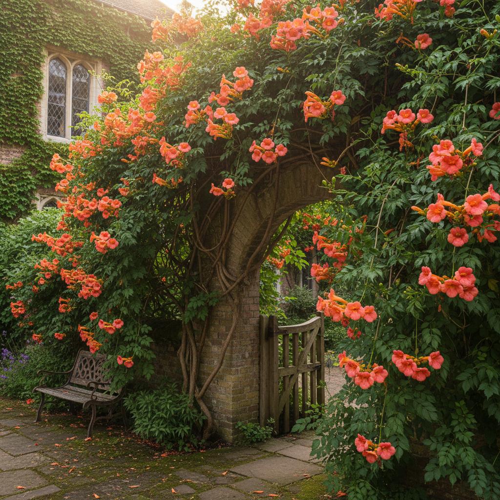 Trompetenblume (Campsis radicans)