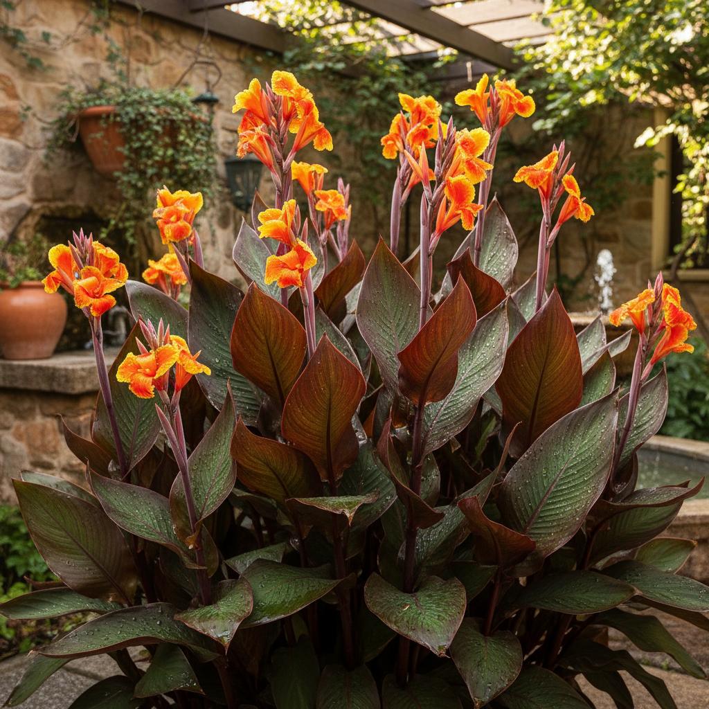 Indische Blumenrohr (Canna indica)
