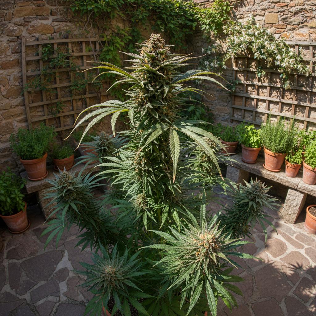 Indica-Hanf (Cannabis sativa indica)