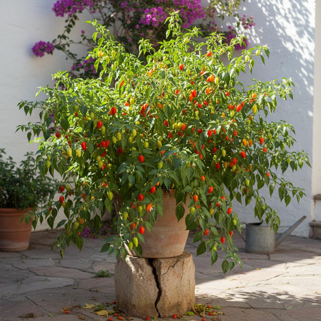 Pequin-Chili (Capsicum annuum 'Pequin')