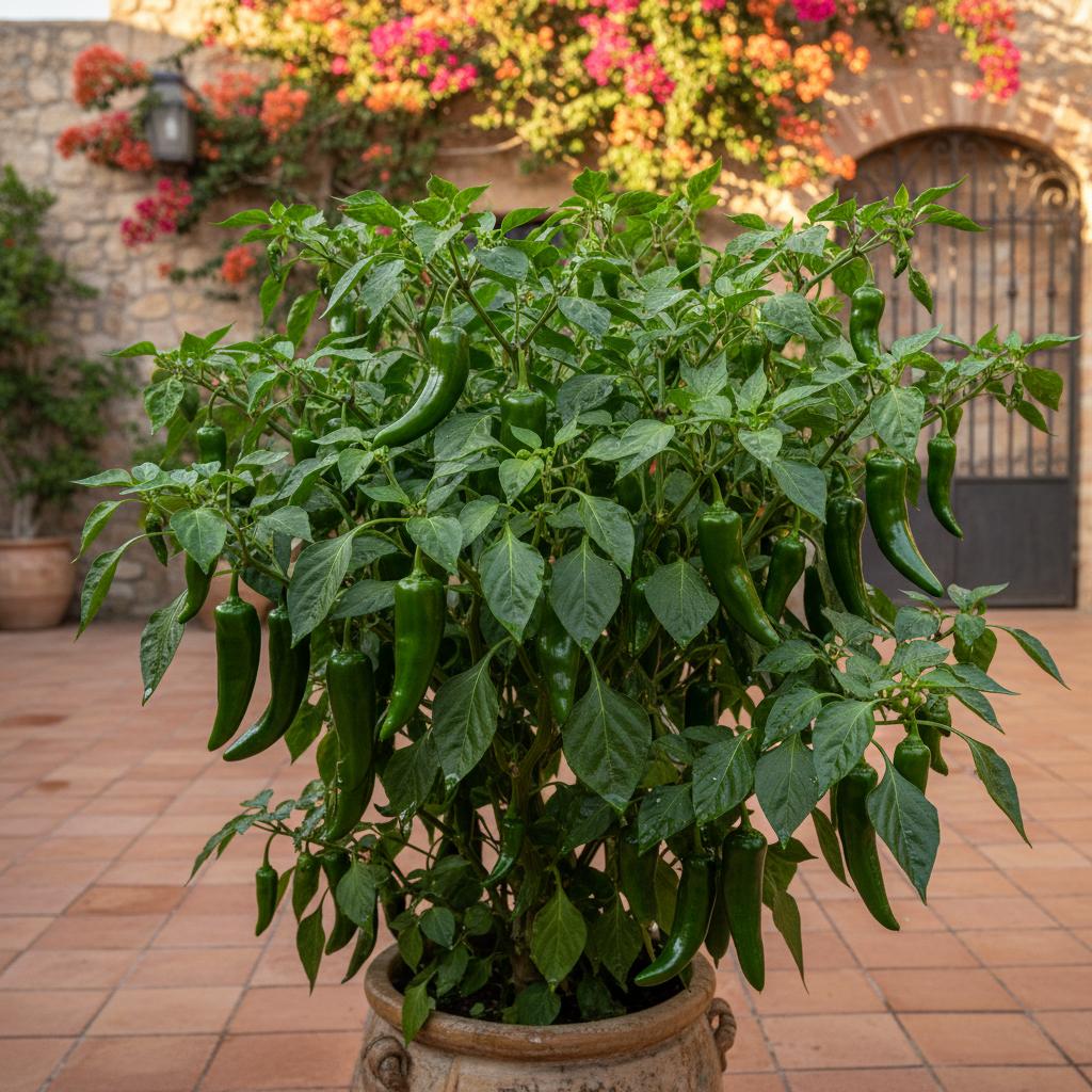 Mammoth Jalapeño-Pfeffer (Capsicum annuum 'Mammoth Jalapeno')