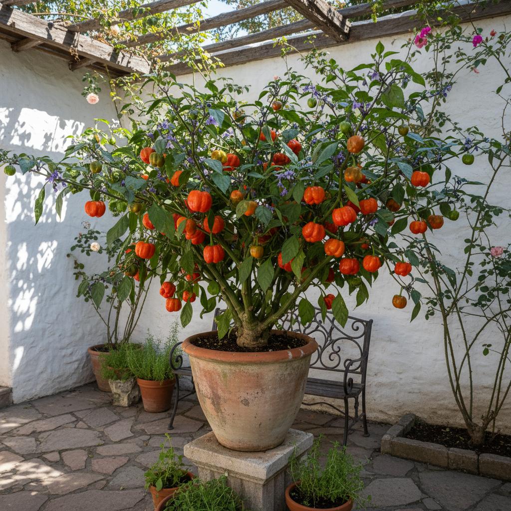 Rocoto-Pfeffer (Capsicum pubescens)