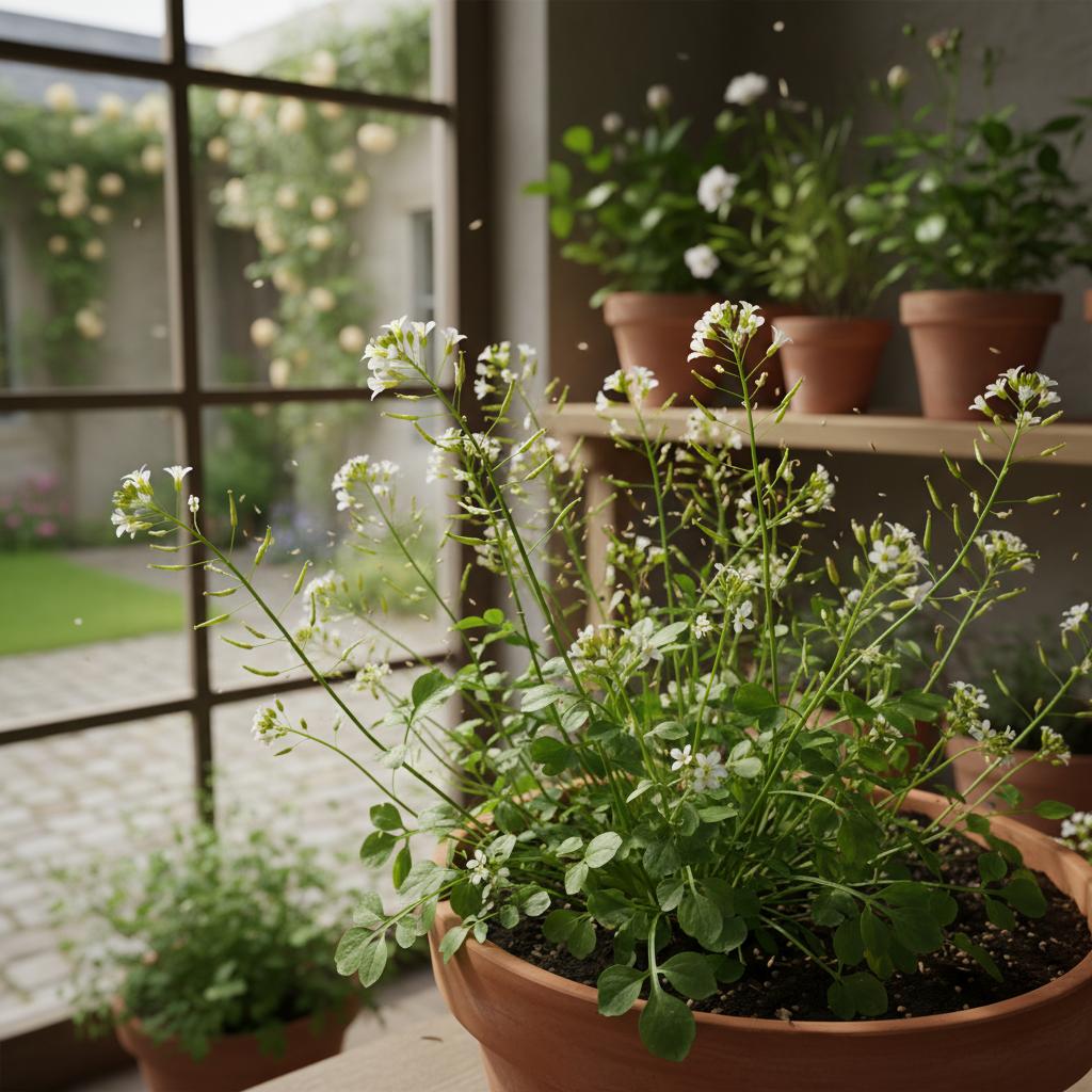 Behaartes Schaumkraut (Cardamine hirsuta)