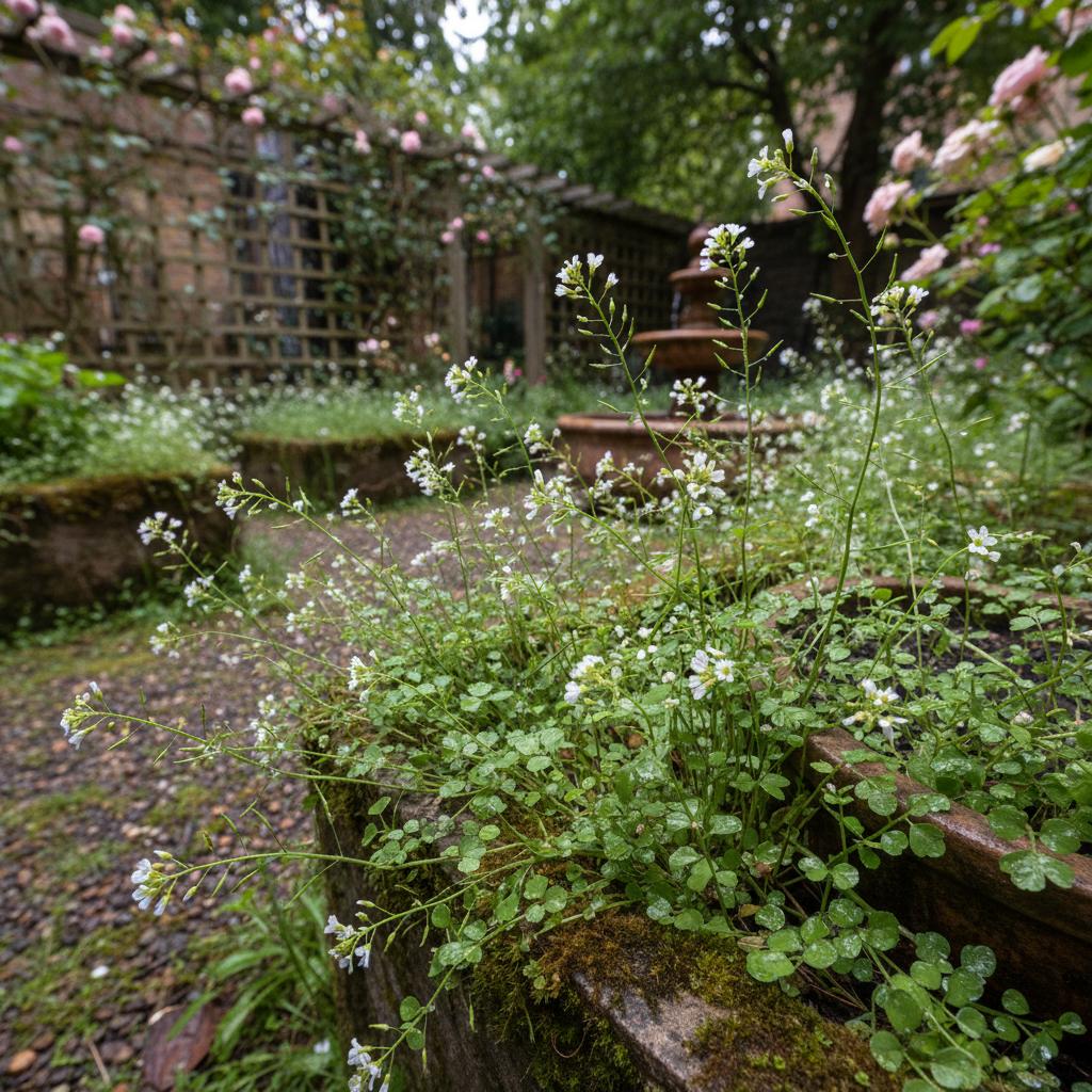 Krummes Schaumkraut (Cardamine flexuosa)