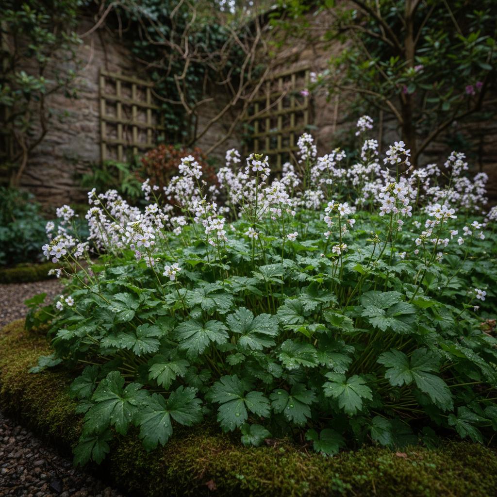 Siebenblättriges Schaumkraut (Cardamine heptaphylla)