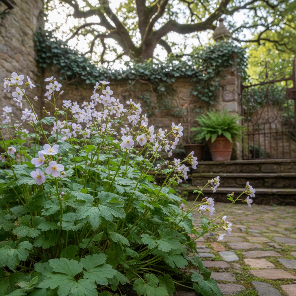 Fünfblättriges Schaumkraut (Cardamine pentaphyllos)