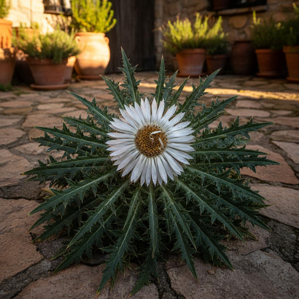 Alpen-Karlskraut (Carlina acaulis)