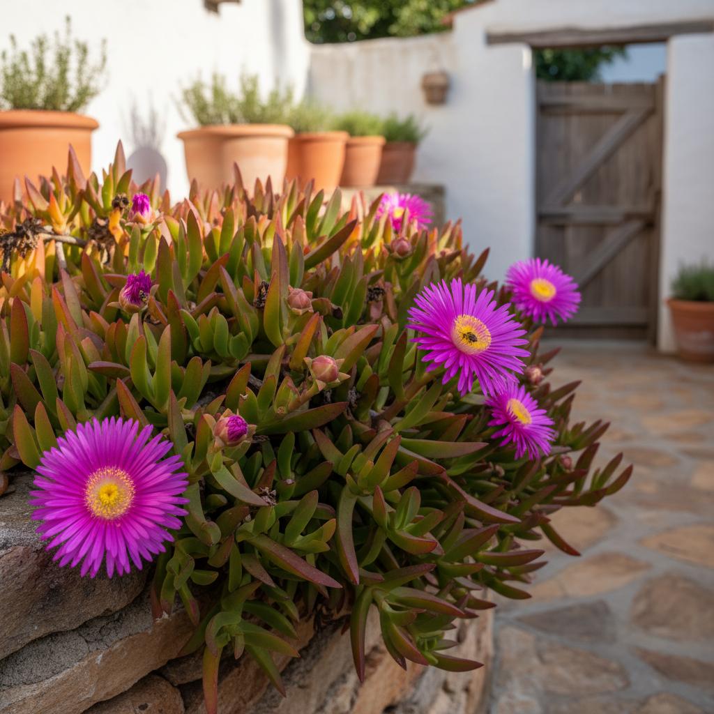 Hottentottenfeige (Carpobrotus acinaciformis)