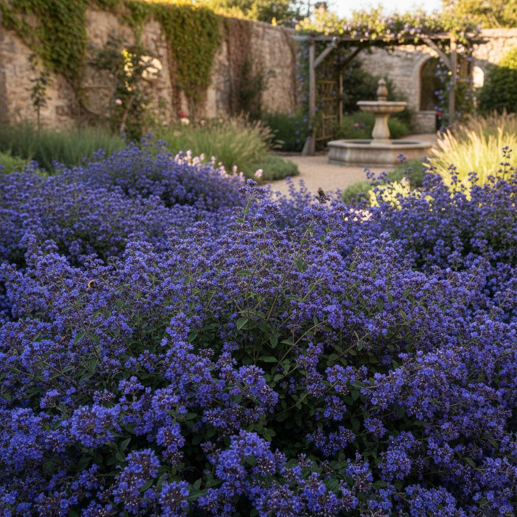 Dunkler Ritter Bartblume (Caryopteris × clandonensis 'Dark Knight')