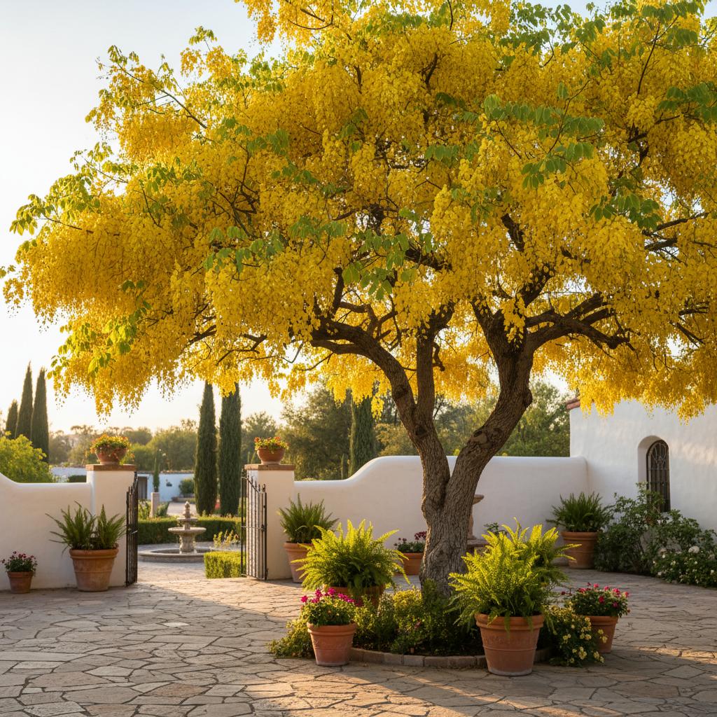 Gelber Regenbaum (Goldmedaillonbaum) (Cassia leptophylla)
