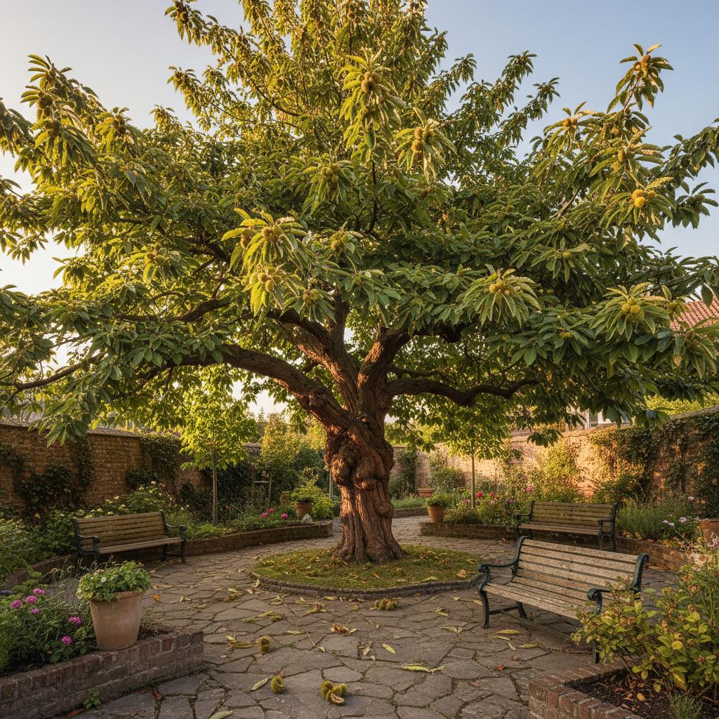 Chinesische Kastanie (Castanea mollissima)