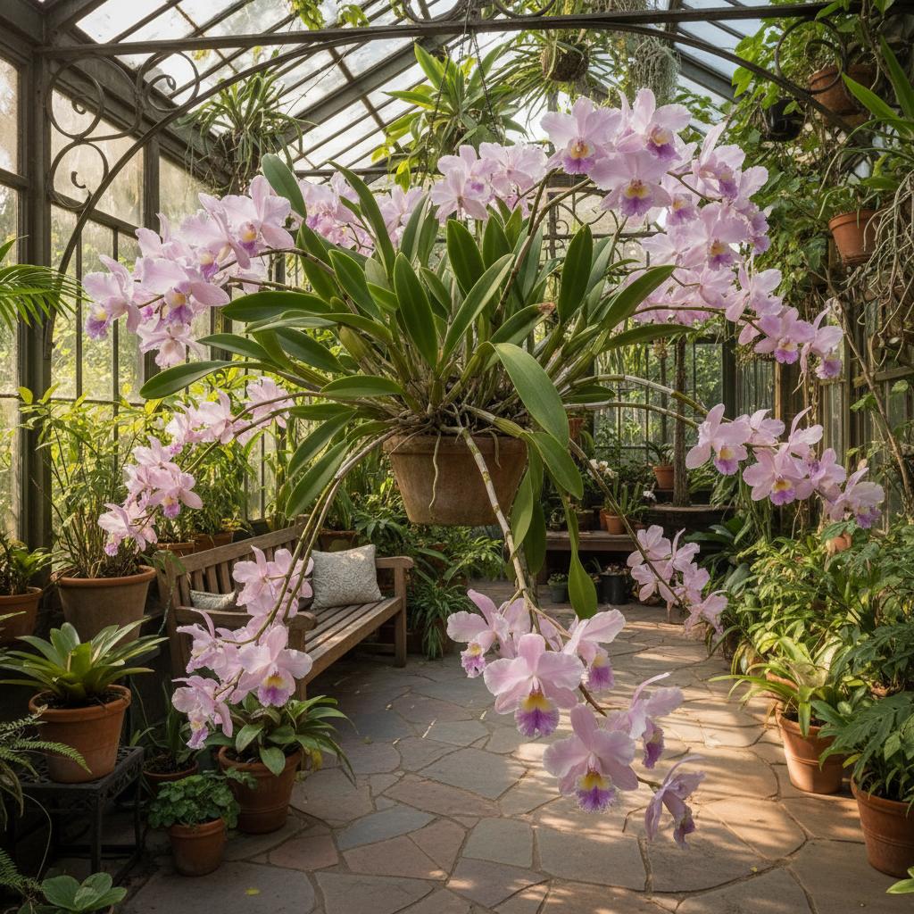 Cattleya-Orchidee (Cattleya loddigesii)