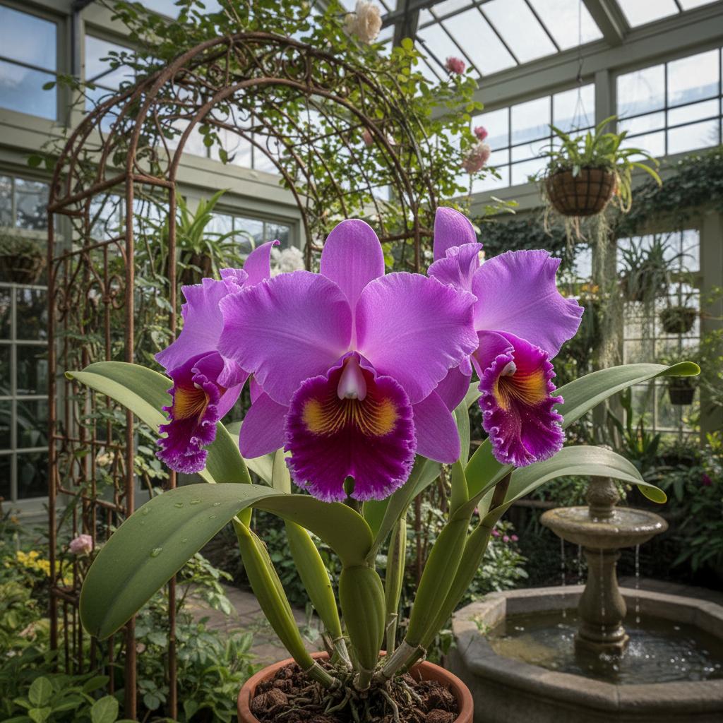 Cattleya Warneri (Orchidea Cattleya) (Cattleya warneri)