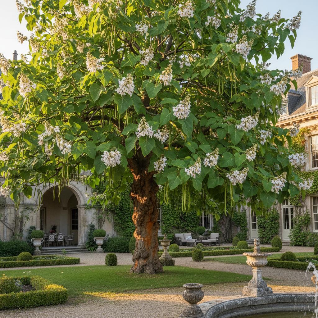 Nordamerikanischer Trompetenbaum (Catalpa speciosa)