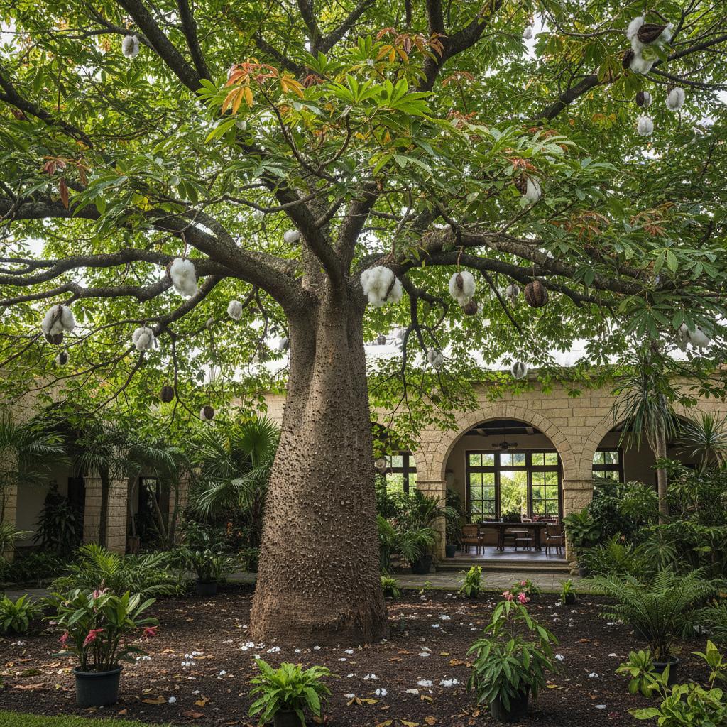 Albero del Kapok (Ceiba) (Ceiba pentandra)