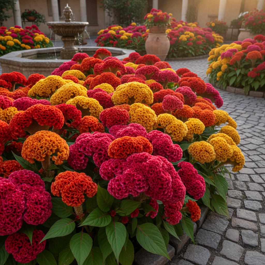 Kammgeisterkresse (Celosia cristata)