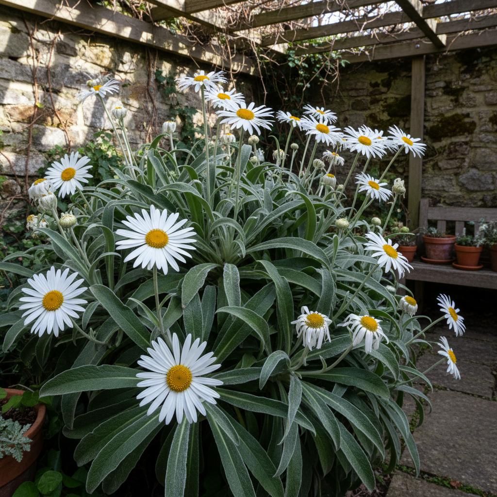 Halbherzblättrige Celmisie (Celmisia semicordata)