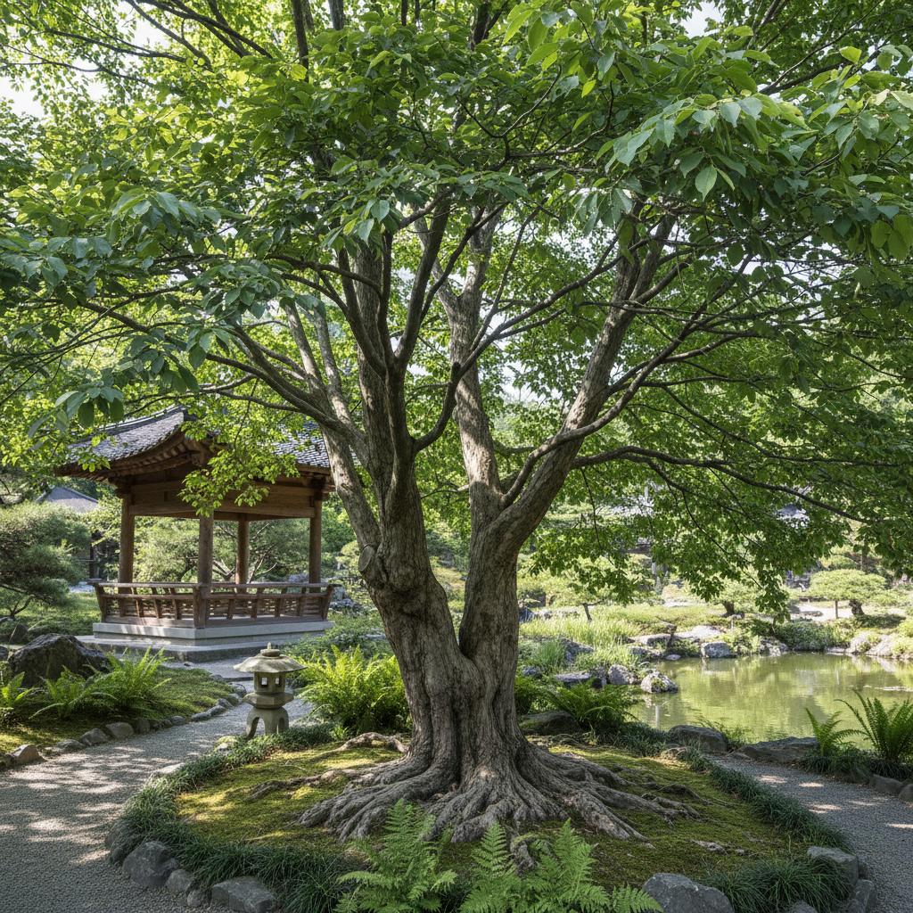 Koreische Hackbeere (Celtis koraiensis)