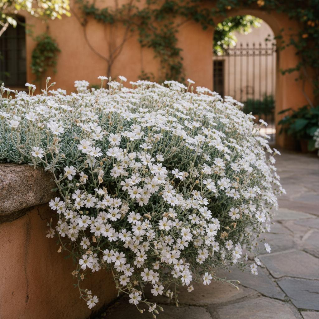 Schnee-Flockenblume (Cerastium tomentosum)