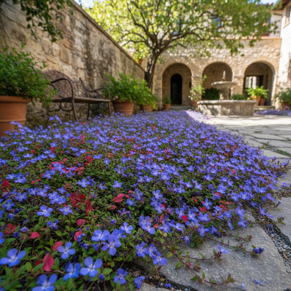 Blauer Eisenkraut (Ceratostigma plumbaginoides)