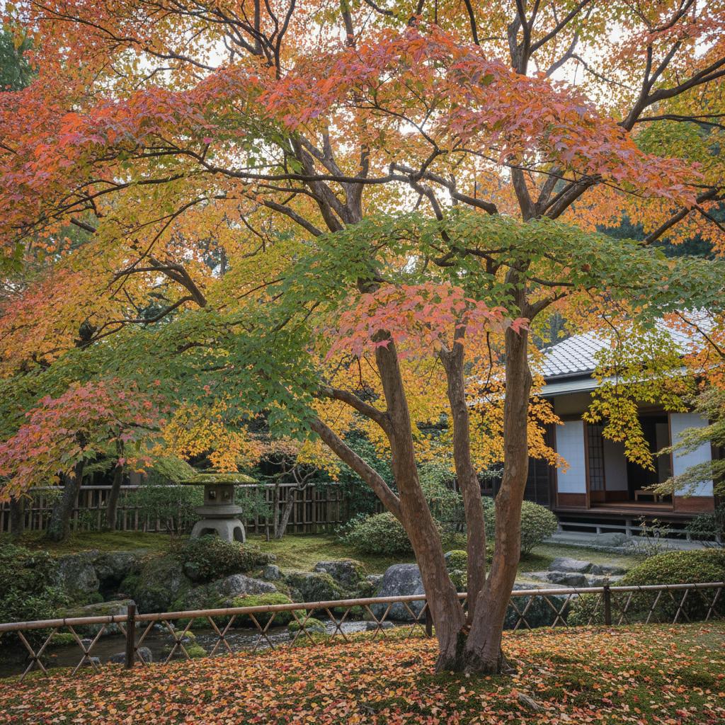 Katsura-Baum (Cercidiphyllum japonicum)