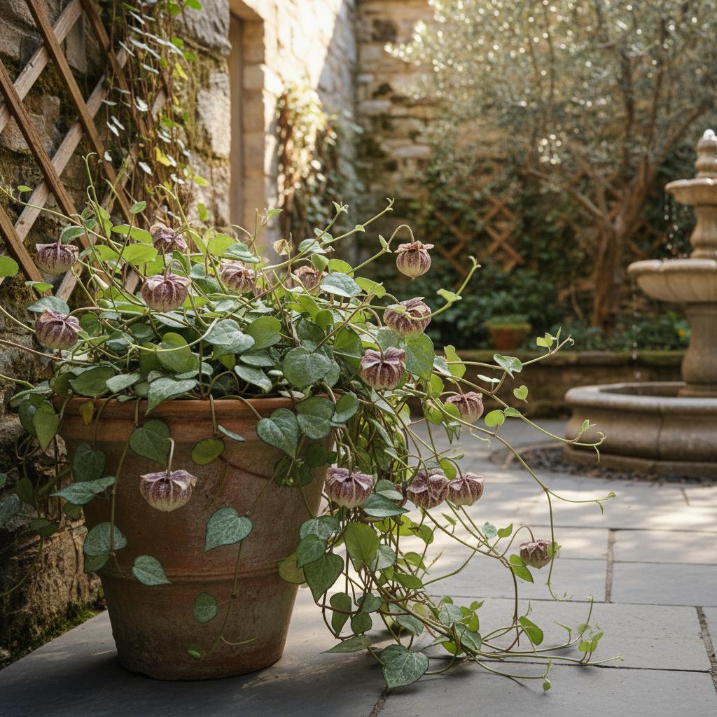 Aristolochien-Flockenblume (Ceropegia aristolochioides)