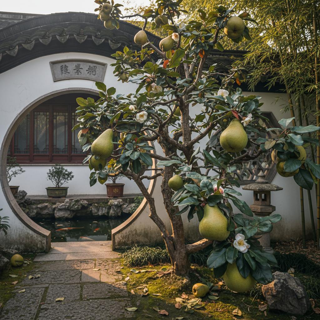 Chinesische Zierquitte (Chaenomeles cathayensis)